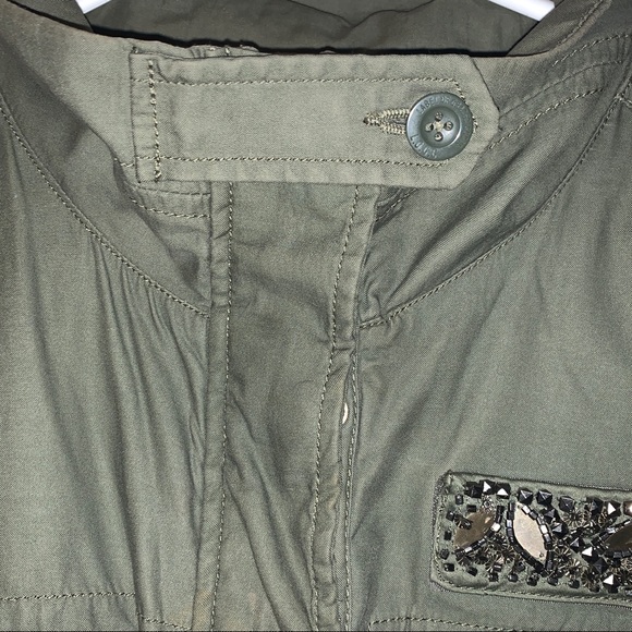 H&M Army green Parker jacket - Picture 6 of 13